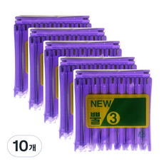 三和美工 燙髮捲 3號 10入, 單一顏色, 10個
