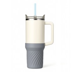 Tideco 1.18L 隨行杯矽膠杯套, 1個, 灰色