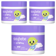 soybebe 嬰幼兒特潤舒敏霜, 300g, 3個