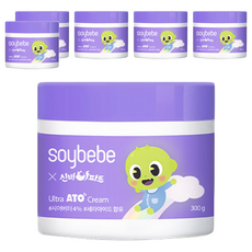 soybebe 嬰幼兒特潤舒敏霜, 300g, 6個