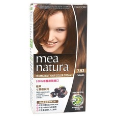 mea natura 植萃七葉樹染髮劑組 不含Ammonia阿摩尼亞 歐盟有機成分添加 染髮過程無臭味, 7.83號 淺棕色, 1盒
