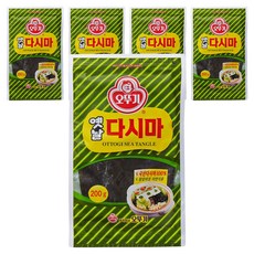 오뚜기 옛날다시마, 200g, 5개