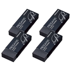 KOKUYO 國譽 RESARE橡皮擦 輕巧型, 黑色, 4個