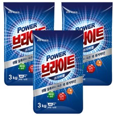 Brtie 木槿花雙效亮白氧漂+小蘇打粉洗衣精, 3個, 3kg