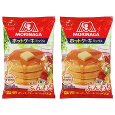 MORINAGA 森永 鬆餅粉, 600g, 2個