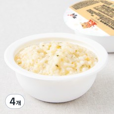 짱죽 중기 9개월부터 이유식 연어브로콜리죽, 200g, 4개, 혼합맛(연어/브로콜리)