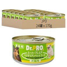 JPD 全齡貓 全機能貓食罐頭, 鮪魚 + 蝦肉, 170g, 24罐