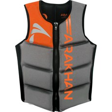 ARAKHAN 時尚救生衣 70kg, 橘色