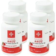 닥터바이탈 요로건강 크랜베리 방광영양제 36g, 120정, 4개