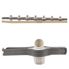 葉子小舖 出料嘴 食品密封夾, 灰色, 10支