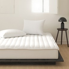 아망떼 뉴데이즈 먼지없는 무소음 침대패드, 화이트