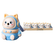 鼎邦 萌貓咪 削筆機 粗細可調, 顏色隨機, 12個