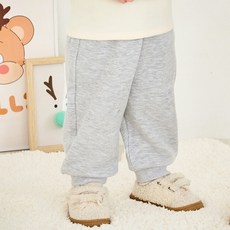 mollimelli friends Simple Star 刷毛縮口褲