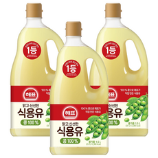 Haepyo食用油1.5升3包+職場媽媽炒年糕醬50g, 1.5L, 1個