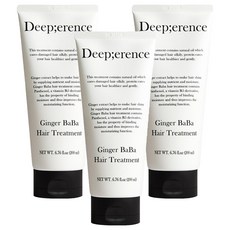 Deep erence 柔順頂級生薑護髮素, 200ml, 3條
