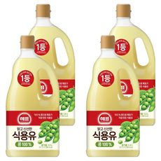 Haepyo食用油, 1.5L, 4個