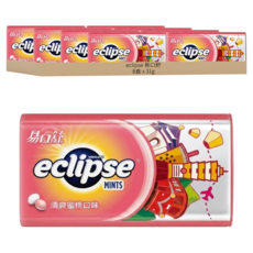eclipse 易口舒 無糖薄荷錠 清爽蜜桃口味, 31g, 8盒