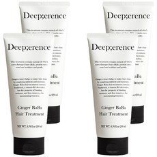 Deep erence 柔順頂級生薑護髮素, 200ml, 4條