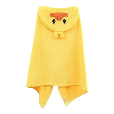咪咪購物 連帽浴巾 大(90 x 150cm) 459g, 黃色小鴨, 1個