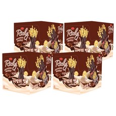 Richy 瑞奇 巧克力風味餅乾棒, 400g, 4盒