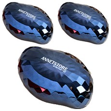 安妮特刷玻璃腳樁鑽石藍, 1入, 3個