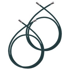 AQUADUO 防水垢防纏繞蓮蓬頭軟管 + 2個扳手, 1.5m, 深綠色