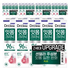 2080 닥터크리닉 잇몸치약 투, 140g, 25개