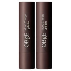 OBge 무드 체인지 립밤, 내추럴 레드(블루베리), 2개