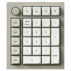 키크론 Q0 MAX 유무선 키보드, 레트로, Q0M-R6, 적축