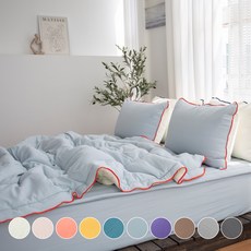 yesbedding 韓國製造 Rolling Pop 水洗雙面薄被套組