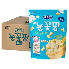 아이얌 일동후디스 아이얌 눈꽃팡, 12개, 25g, 우유