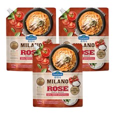 폰타나 밀라노 크림치즈 로제 파스타소스, 1.5kg, 3개