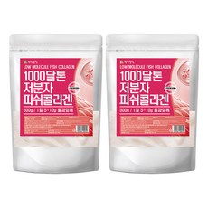 Health Based 低分子魚膠原蛋白粉, 500g, 2個