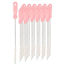 hibee 吸管清潔刷, 21個, 淺粉色