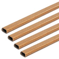 MONOFLAT Eltree 木紋電線保護管 14mm, 混合色, 4個