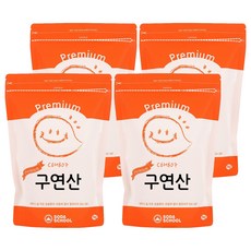 蘇打學校優質檸檬酸, 1kg, 4個