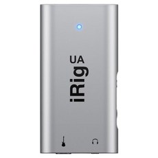 IK MULTIMEDIA iRig UA 吉他貝斯錄音介面, 適用於Android的通用吉他處理器/介面, 銀色