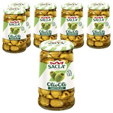 薩克拉綠橄欖, 290g, 6個