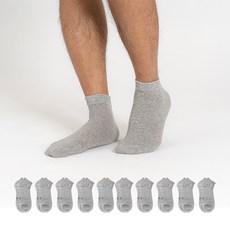 에이원패션 남성용 실속형 무지 초미니 양말 10켤레