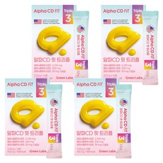 GC녹십자웰빙 알파CD 핏 트리플 14p, 45.5g, 4개