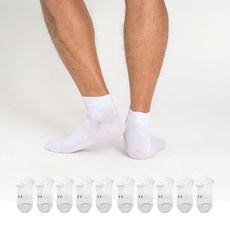 에이원패션 남성용 실속형 무지 초미니 양말 10켤레