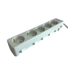 NEMOTAP The Slim獨立式延長線 5孔 SY-SB5, 1.2m, 迷彩綠, 1個