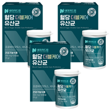 NATUREDREAM Blood Sugar Double Care乳酸菌巴拿巴葉萃取膠囊 9g, 30顆, 3個
