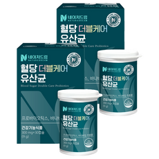 NATUREDREAM Blood Sugar Double Care乳酸菌巴拿巴葉萃取膠囊 9g, 30顆, 2個