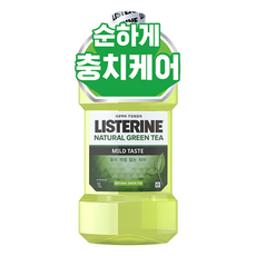 LISTERINE 李施德霖 綠茶漱口水, 1L, 1瓶, 1瓶
