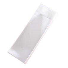 bom91 韓國製 自黏式OPP 素面餅乾袋 4 x 25 cm, 800入, 1套