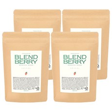 블렌드베리 화이트바닐라 제모 하드 왁스, 150g, 4개