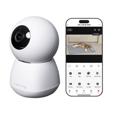 쿠잉전자 앱연동 IoT 스마트 홈카메라 실내용, 1개, HC-03MQW