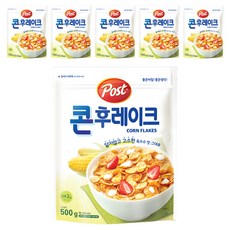 포스트 콘후레이크 시리얼, 500g, 6개