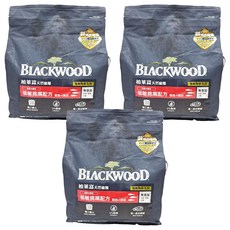 BLACKWOOD 全齡犬適用 極鮮無穀 低敏挑嘴配方, 3個, 4.5kg, 鮭魚 + 豌豆
